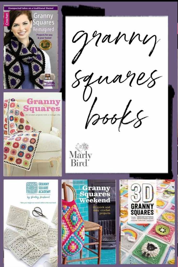 Granny Square Books: Crochet Squares, Projects, and Patterns Galore